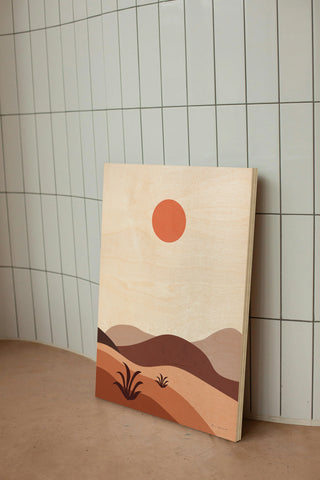 Boho Desert III Print