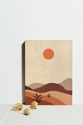 Boho Desert III Print
