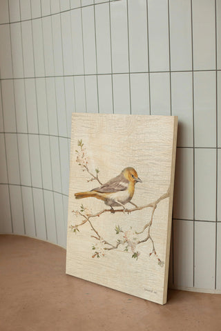 Northern Oriole Flipped Vintage Crop Print