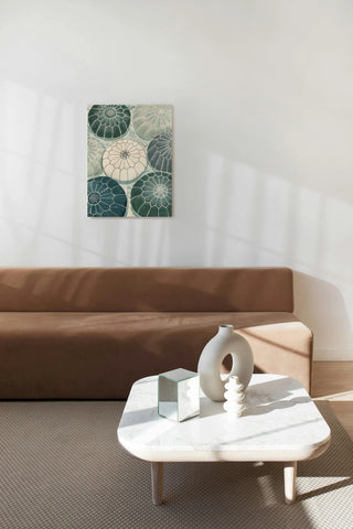 Moroccan Street Poufs Print