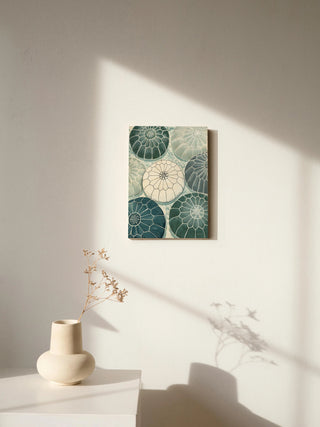 Moroccan Street Poufs Print