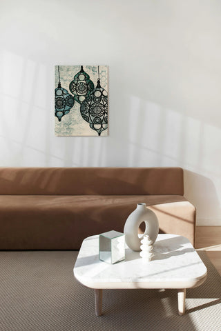 Moroccan Street Lanterns Print