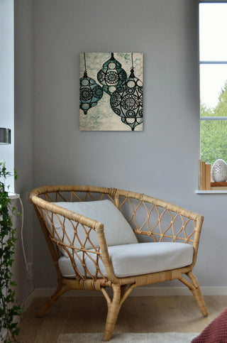 Moroccan Street Lanterns Print
