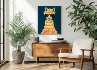 Fashionista Alpaca Print