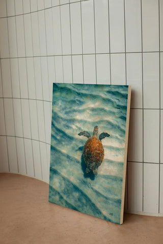 Sandbar Sea Turtle I Print