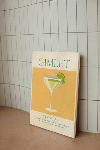 Travel Cocktails II Print