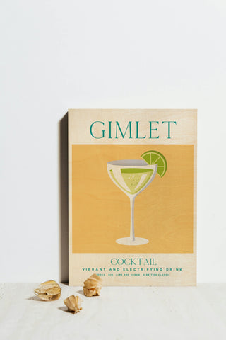 Travel Cocktails II Print