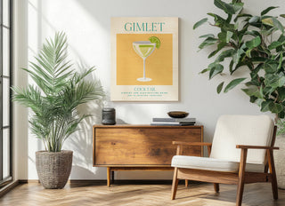 Travel Cocktails II Print