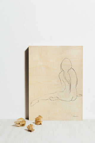 Lounging Nudes III Print