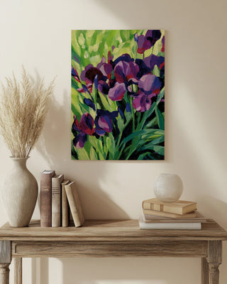 Purple Iris Print