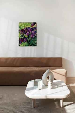 Purple Iris Print