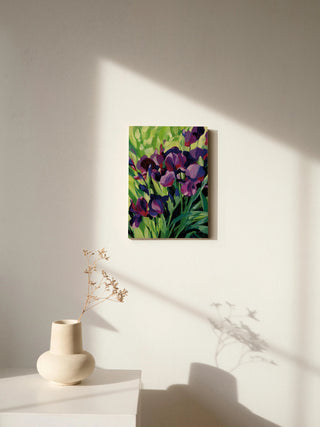 Purple Iris Print