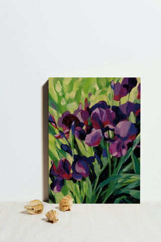 Purple Iris Print