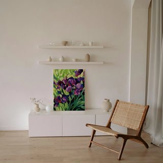 Purple Iris Print