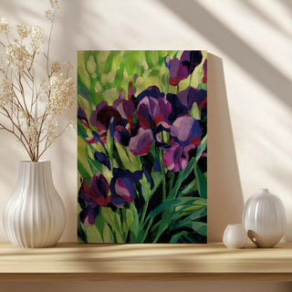 Purple Iris Print