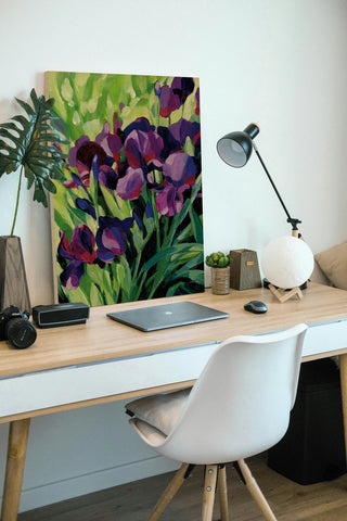 Purple Iris Print