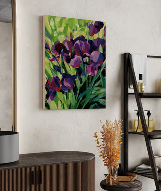 Purple Iris Print