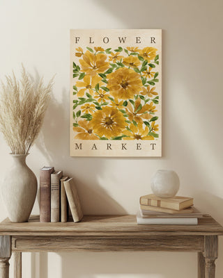 Sunflower Blooms Poster Print