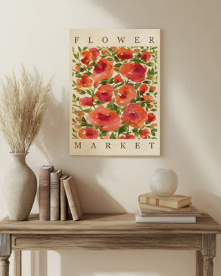 Coral Blooms Poster Print