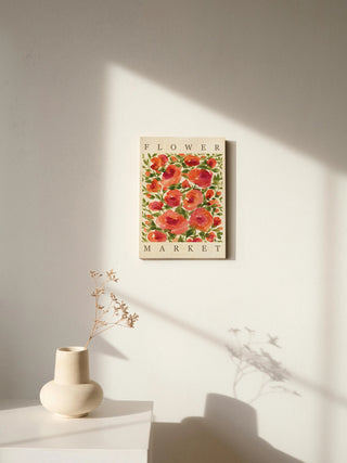 Coral Blooms Poster Print