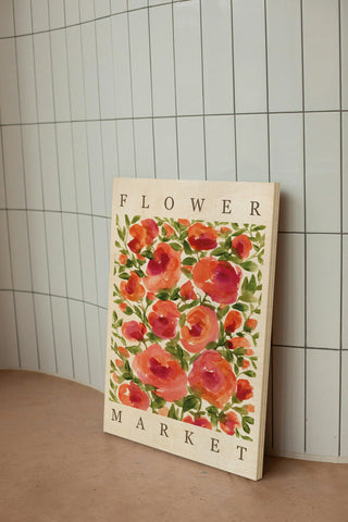 Coral Blooms Poster Print