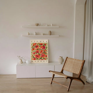 Coral Blooms Poster Print