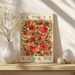 Coral Blooms Poster Print
