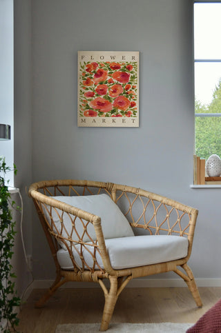 Coral Blooms Poster Print