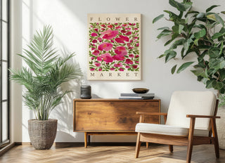 Rose Blooms Poster Print