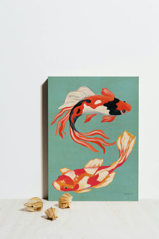 Colorful Koi V Print