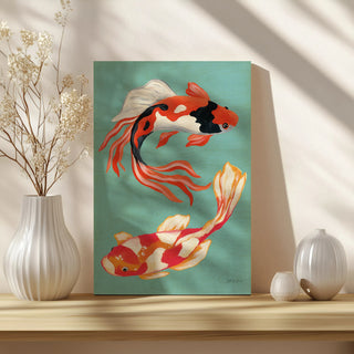 Colorful Koi V Print