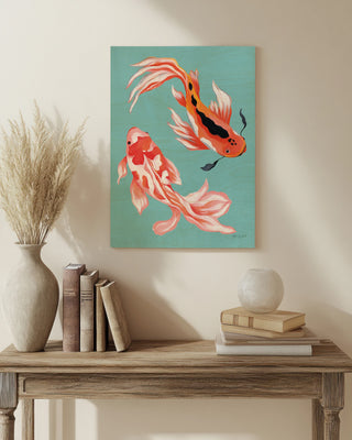 Colorful Koi VI Print