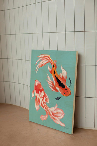 Colorful Koi VI Print