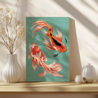 Colorful Koi VI Print