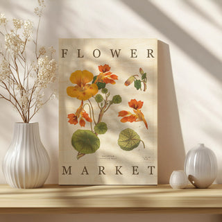 Flower Market Chart III Print