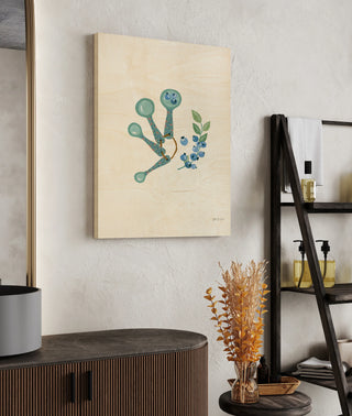 Baking with Blueberries II Print
