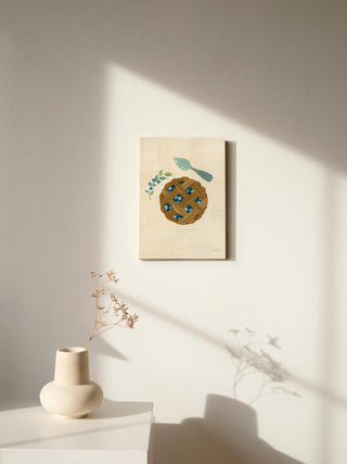 Baking with Blueberries III Print