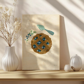 Baking with Blueberries III Print