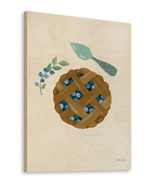 Baking with Blueberries III Print