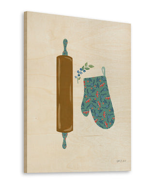 Baking with Blueberries VI Print