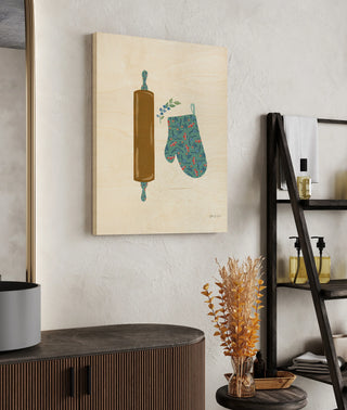 Baking with Blueberries VI Print
