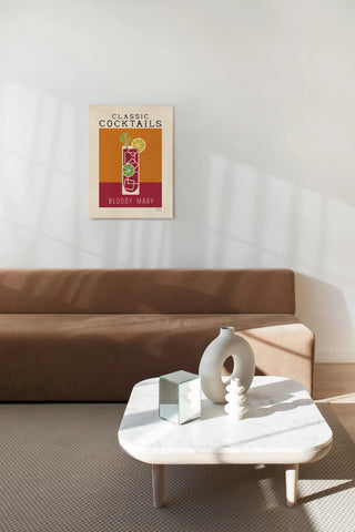 Classic Cocktails Bloody Mary Poster Print