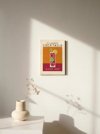 Classic Cocktails Bloody Mary Poster Print