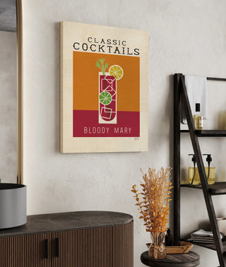 Classic Cocktails Bloody Mary Poster Print