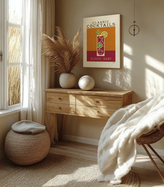 Classic Cocktails Bloody Mary Poster Print