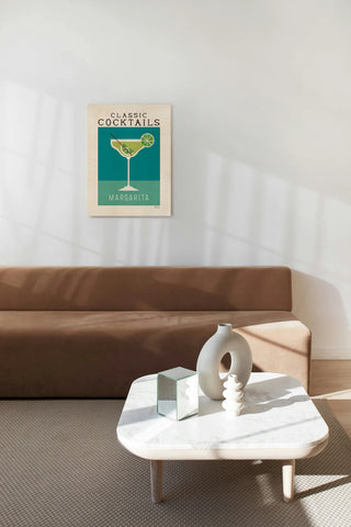 Classic Cocktails Margarita Poster Print