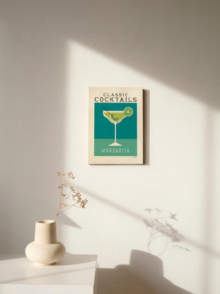 Classic Cocktails Margarita Poster Print