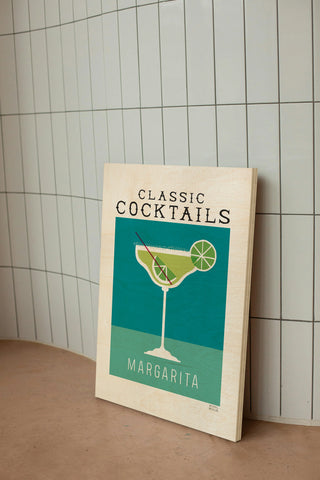 Classic Cocktails Margarita Poster Print