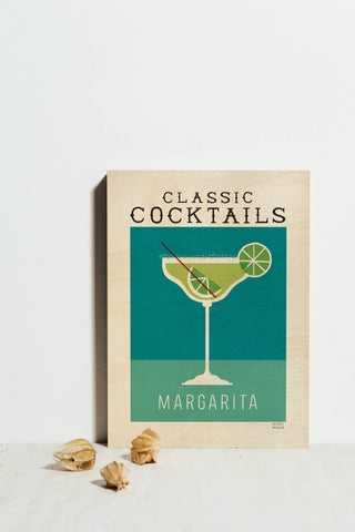 Classic Cocktails Margarita Poster Print