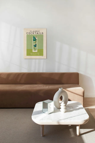 Classic Cocktails Mojito Poster Print